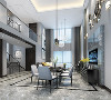保利西塘越别墅项目装修简欧风格设计，上海腾龙别墅设计作品，欢迎品鉴