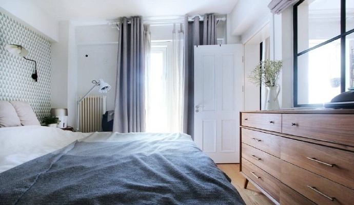 卧室图片来自言白设计在阳光的分享