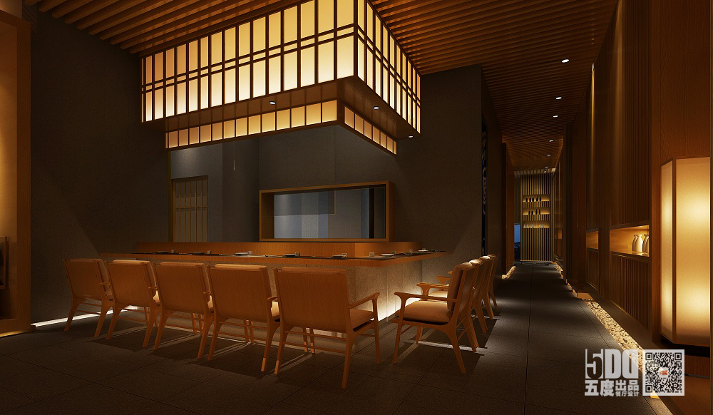 餐厅设计图片来自5DD餐饮设计机构在是水日式料理的分享