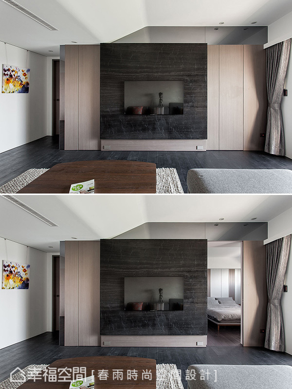 装修设计 装修风格 居家风格 现代简约 客厅图片来自幸福空间在83平，超精准老屋翻新，漂亮家！的分享