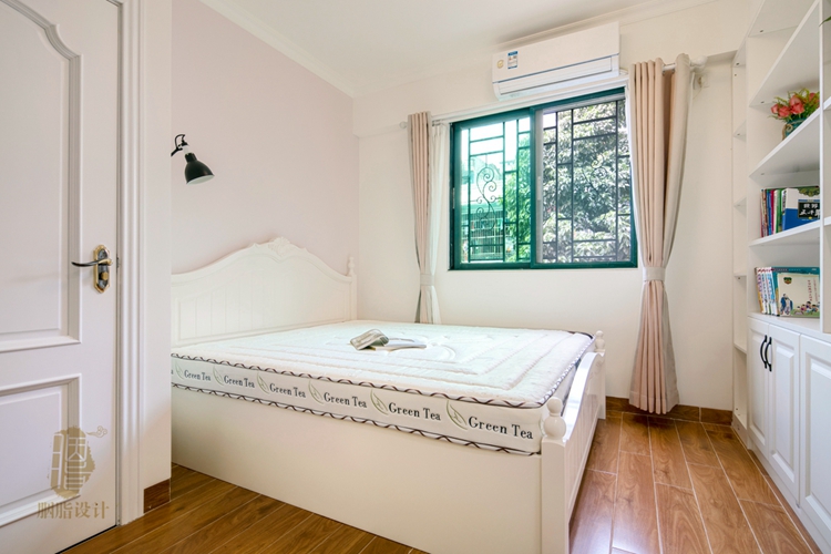 三居 旧房改造 胭脂设计 装修设计 卧室图片来自设计师胭脂在现代美式 乐彼之园的分享