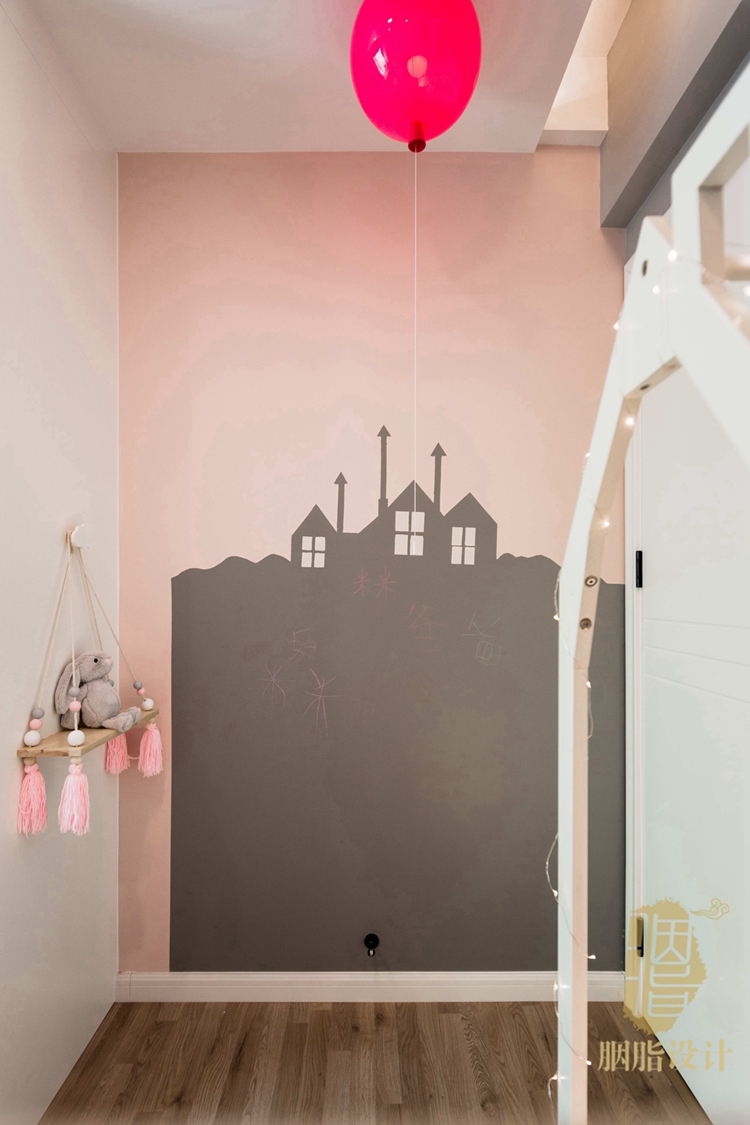 简约 三居 旧房改造 现代 胭脂设计 装修设计 儿童房图片来自设计师胭脂在米米のSuper Show的分享