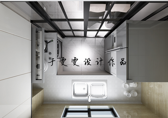 简约 现代 碧桂园 二居 厨房图片来自百家装饰LL在碧桂园 83平现代风格的分享