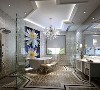 向东岛别墅项目装修新古典风格设计，上海腾龙别墅设计师王琛作品，欢迎品鉴