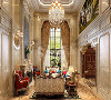 金银岛别墅项目装修欧式古典风格设计，上海腾龙别墅设计师郭建作品，欢迎品鉴