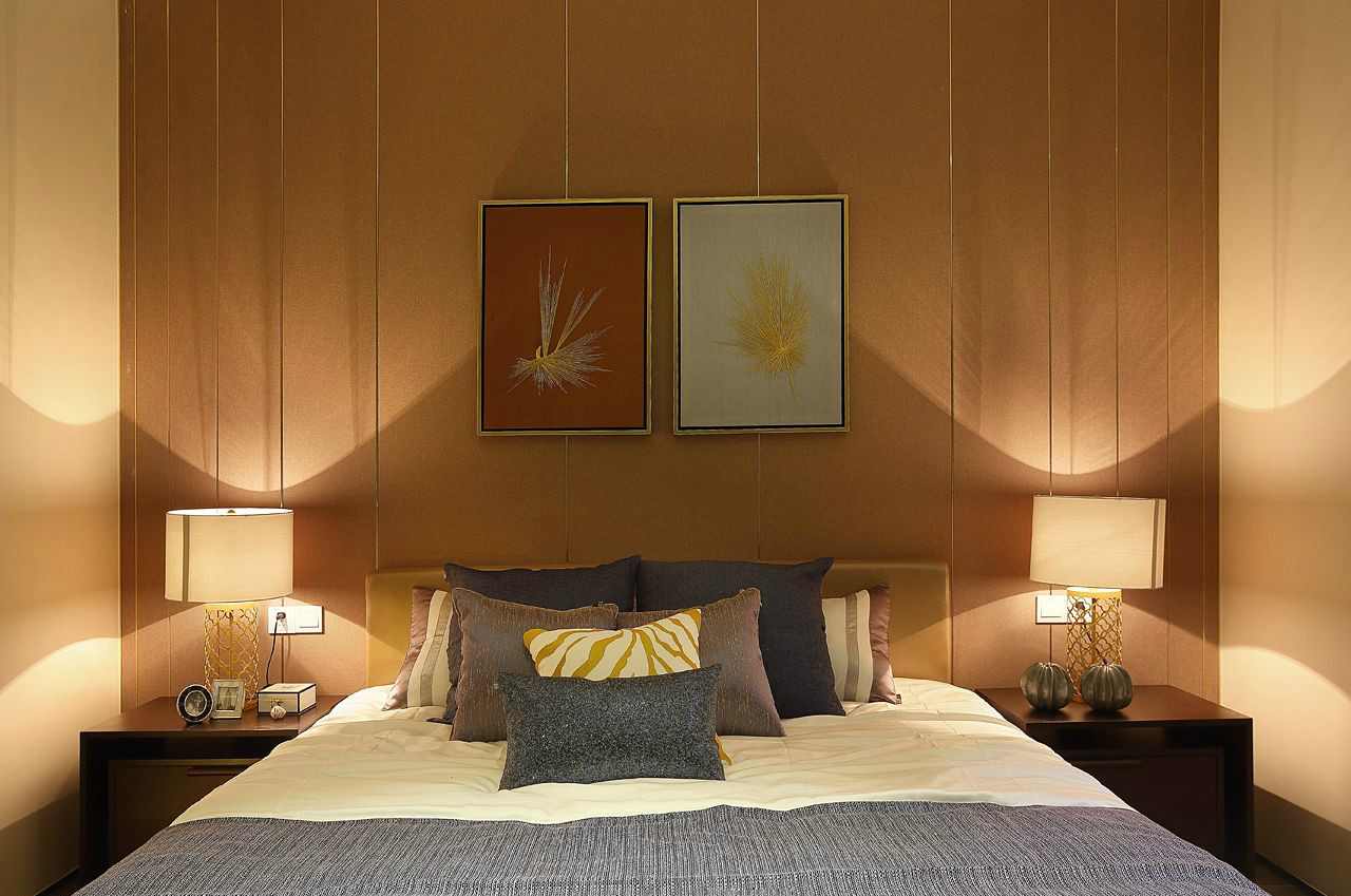 现代 简约 四居 大户型 复式 跃层 80后 小资 白领 卧室图片来自高度国际姚吉智在176平米现代简约生活的质感的分享