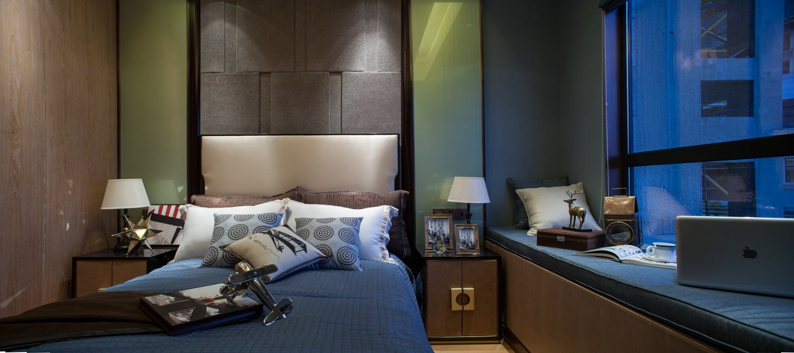 新古典 三居 大户型 复式 跃层 别墅 80后 小资 卧室图片来自高度国际姚吉智在158平米古典风无法低调的高雅的分享