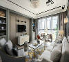 世茂滨江大平层项目装修现代风格设计方案展示，上海腾龙别墅设计作品，欢迎品鉴