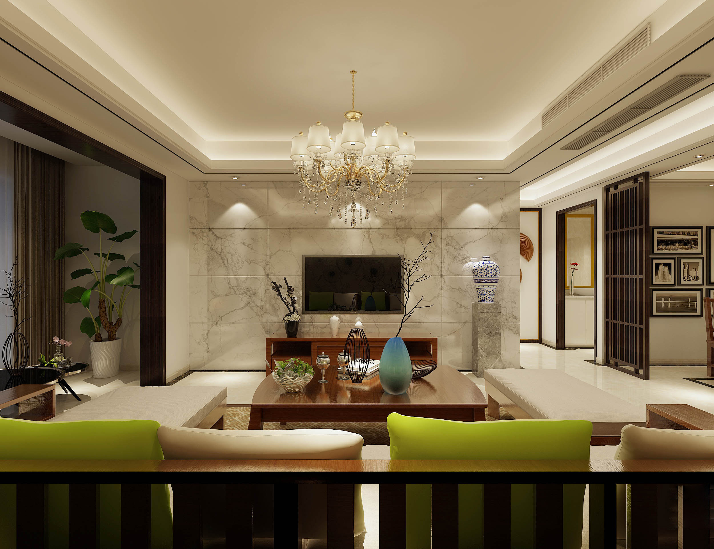 简约 客厅图片来自装家美在中正睿城160平米现代简约风格的分享