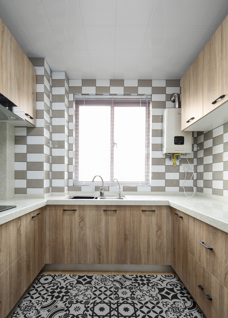 欧式 三居 厨房图片来自言白设计在北欧家的分享