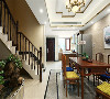 御沁园别墅项目装修新古典中式风格设计方案展示，上海腾龙别墅设计作品，欢迎品鉴
