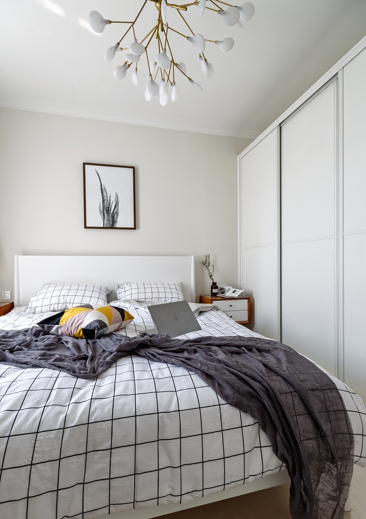 卧室图片来自言白设计在温馨的色调的分享