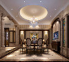 华庭别墅300平欧式古典风格设计