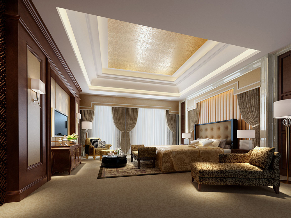 法兰西世家 别墅装修 欧式古典 腾龙设计 卧室图片来自孔继民在法兰西世家别墅欧式古典风格的分享