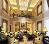 法兰西世家别墅项目装修欧式古典风格设计，上海腾龙别墅设计作品，欢迎品鉴