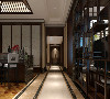 绿洲千岛花园别墅项目装修新中式风格设计，上海腾龙别墅设计作品，欢迎品鉴