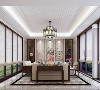 昆山绿城玫瑰园别墅项目装修新中式风格设计方案展示，上海腾龙别墅设计作品，欢迎品鉴