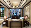 上海桃花源别墅项目装修新中式风格设计，上海腾龙别墅设计作品，欢迎品鉴