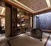 棕榈泉花园别墅新中式风格设计，上海腾龙别墅设计作品，欢迎品鉴