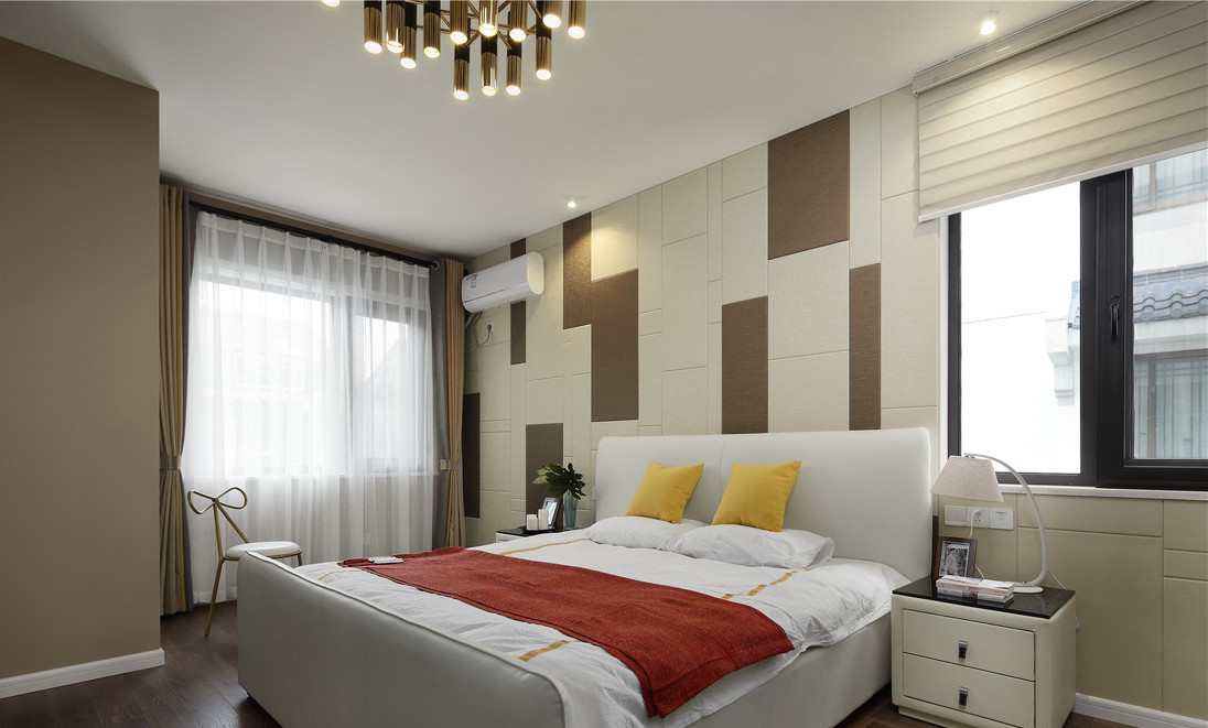 卧室图片来自言白设计在中式人家的分享