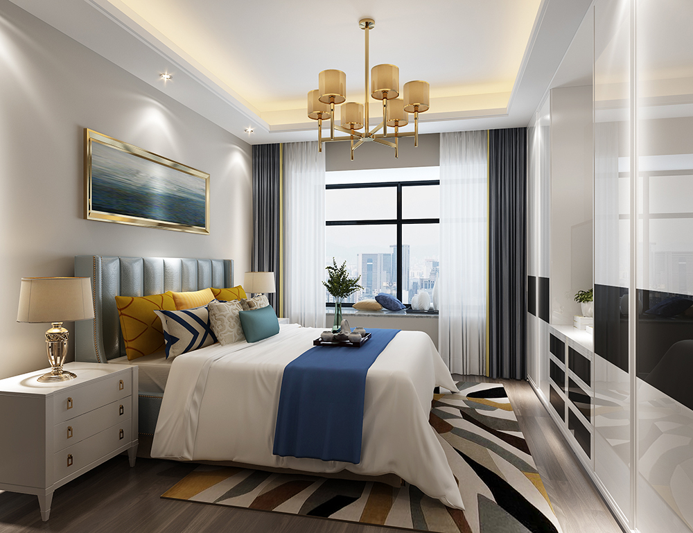 简约 三居 收纳 旧房改造 80后 小资 卧室图片来自装家美在中正锦城160平米港式风格的分享