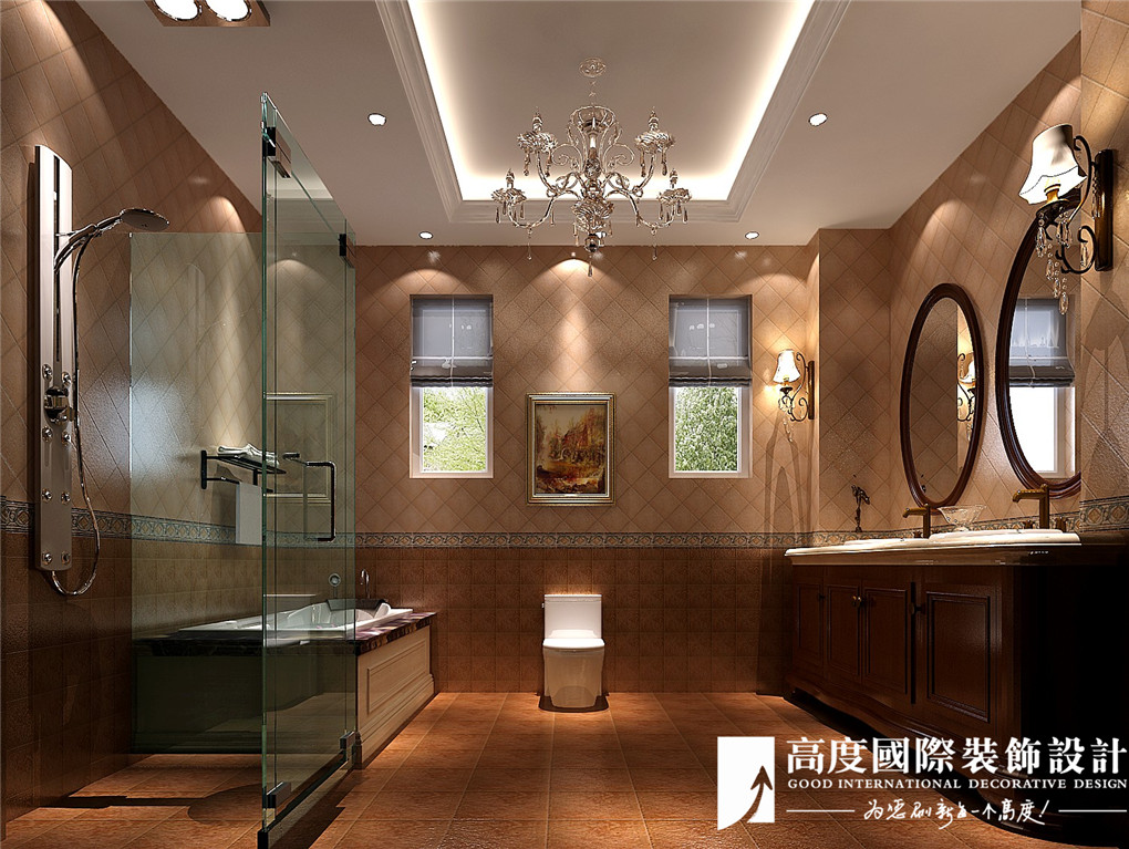 卫生间图片来自北京高度国际在彼岸香醍别墅托斯卡那风格的分享