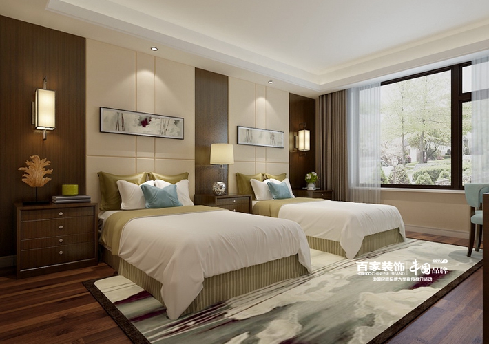 卧室图片来自沈阳百家装饰小姜在金地铂悦430平现代风格的分享