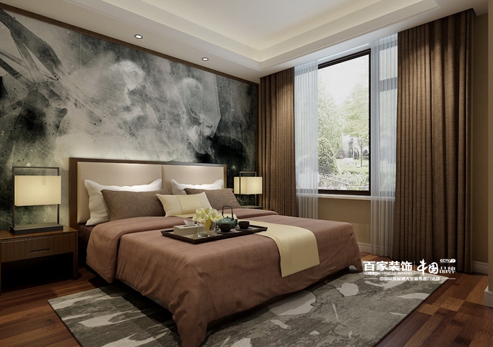 卧室图片来自沈阳百家装饰小姜在金地铂悦430平现代风格的分享