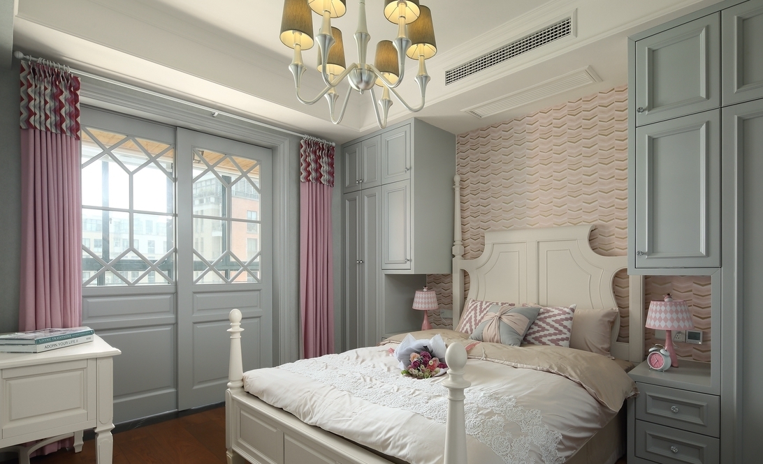 卧室图片来自言白设计在现代美式的分享