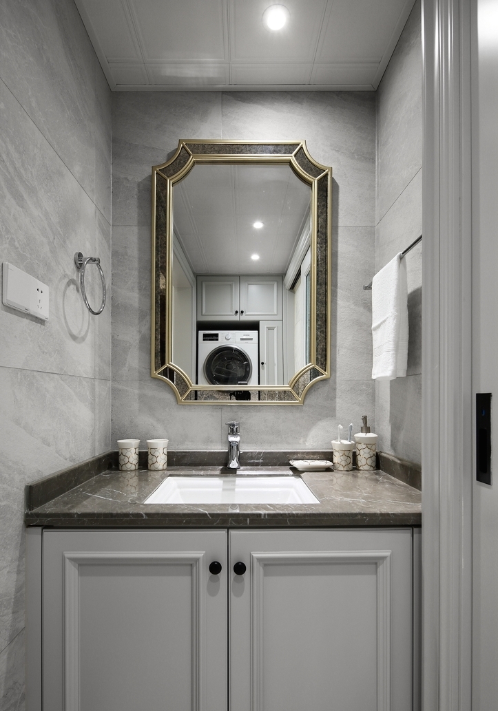 卫生间图片来自言白设计在现代美式的分享
