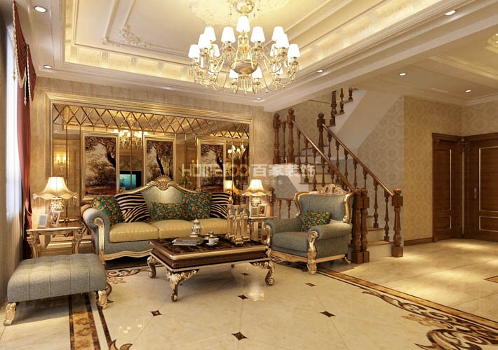 欧式 金地铂悦 156 客厅图片来自百家装饰LL在金地铂悦 156的分享