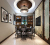 宝山别墅350平别墅项目装修新中式风格设计，上海腾龙别墅设计作品，欢迎品鉴