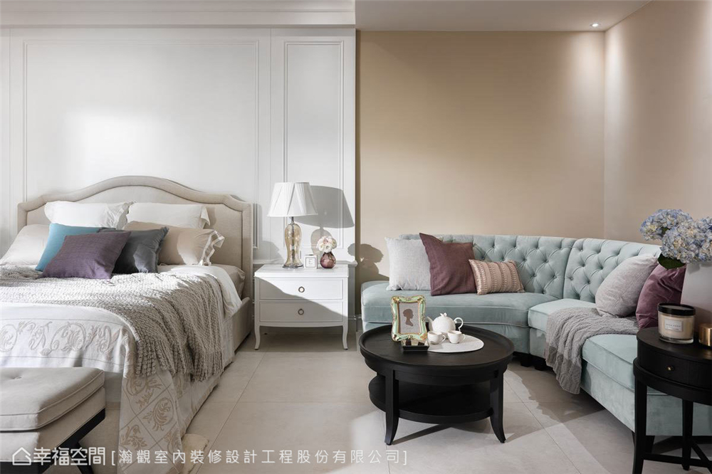 别墅 装修设计 古典风格 卧室图片来自幸福空间在198平，感受雅质生活的582美学的分享