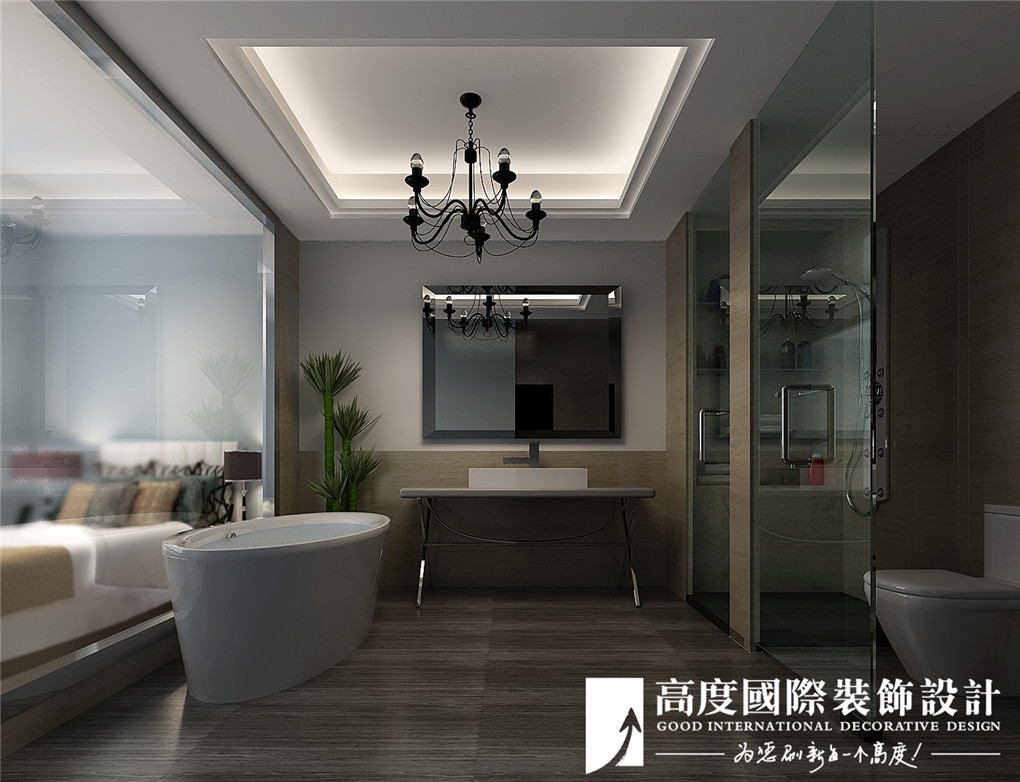 卫生间图片来自北京高度国际在中粮祥云140平米现代风格的分享