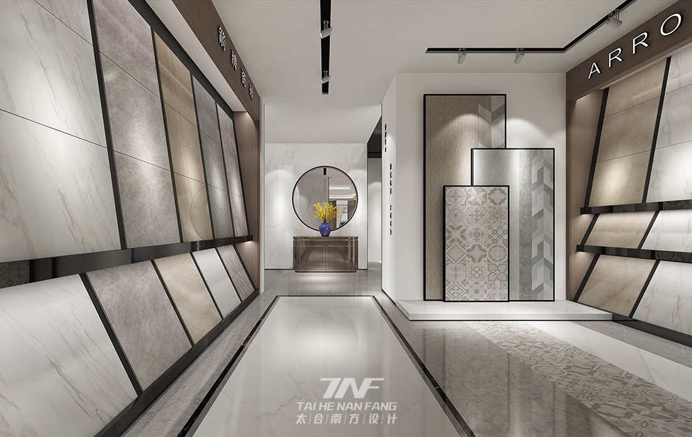 王五平设计 展厅设计 其他图片来自王五平设计在杭州箭牌瓷砖商业展厅设计的分享