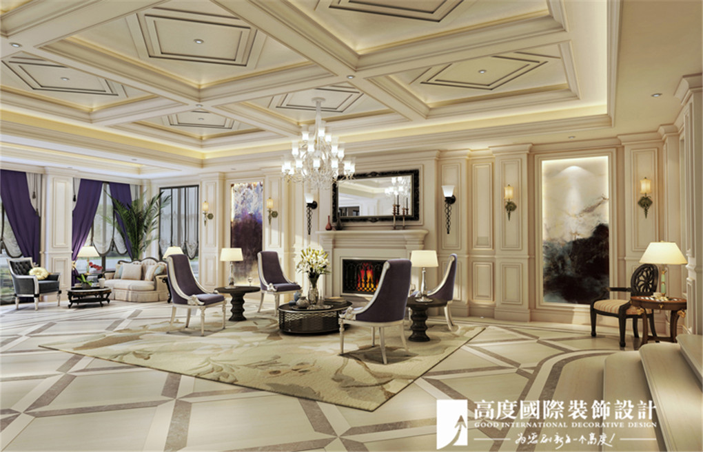 客厅图片来自北京高度国际在君山别墅的雍容华贵與异域风情的分享
