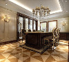 汤臣高尔夫别墅项目装修欧式古典风格设计方案展示，上海腾龙别墅设计作品，欢迎品鉴