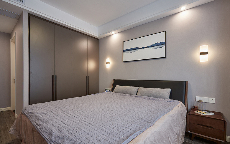卧室图片来自家装大管家在宁静致远 109平现代北欧舒适3居的分享