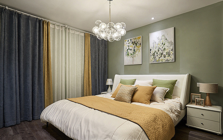 卧室图片来自家装大管家在92平现代简约居 心旷神怡舒适感的分享