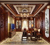 别墅装修奢华古典欧式风格设计，上海腾龙别墅设计师郭建作品，欢迎品鉴