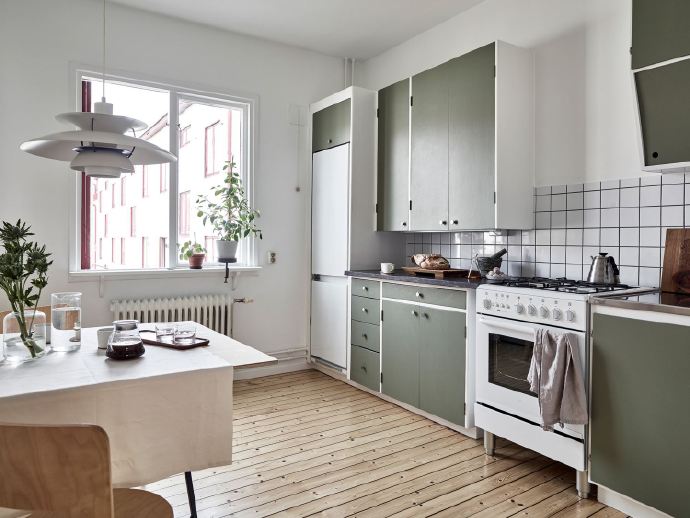 简约 三居 北欧 厨房图片来自言白设计在北欧绿的分享