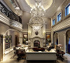圣安德鲁斯庄园别墅项目装修法式古典风格设计，上海腾龙别墅设计作品，欢迎品鉴