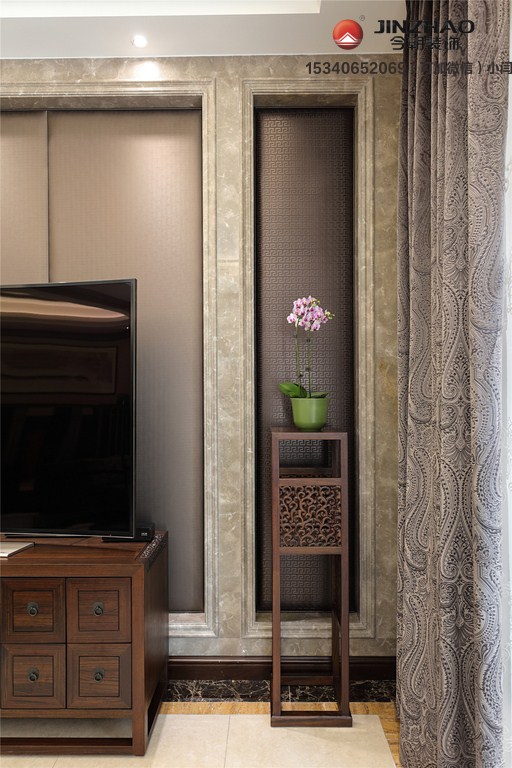 客厅图片来自装家美在191平米新中式效果图的分享