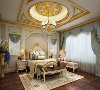 一品漫城别墅项目装修法式皇宫古典风格设计，上海腾龙别墅设计作品，欢迎品鉴