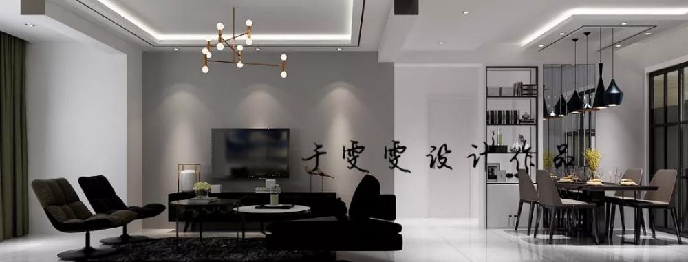 客厅图片来自沈阳百家装饰小姜在碧桂园学府一号83平现代风格的分享