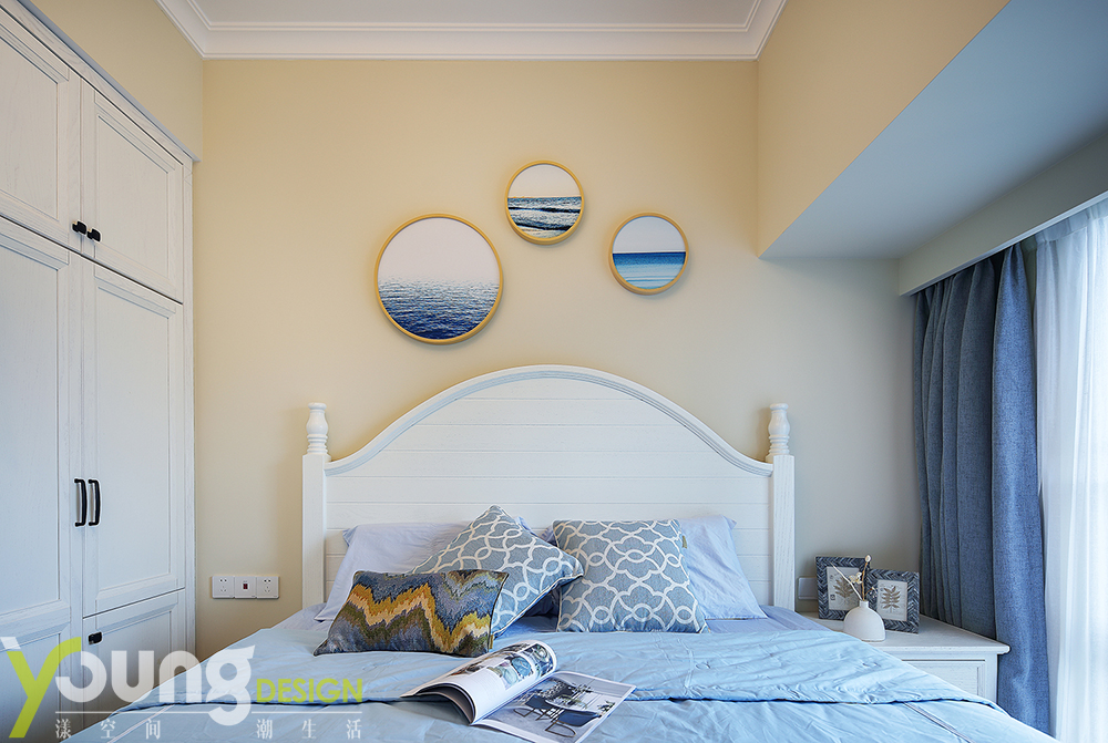三居 现代美式 卧室图片来自漾设计在深圳漾设计——《安暖》华润城的分享