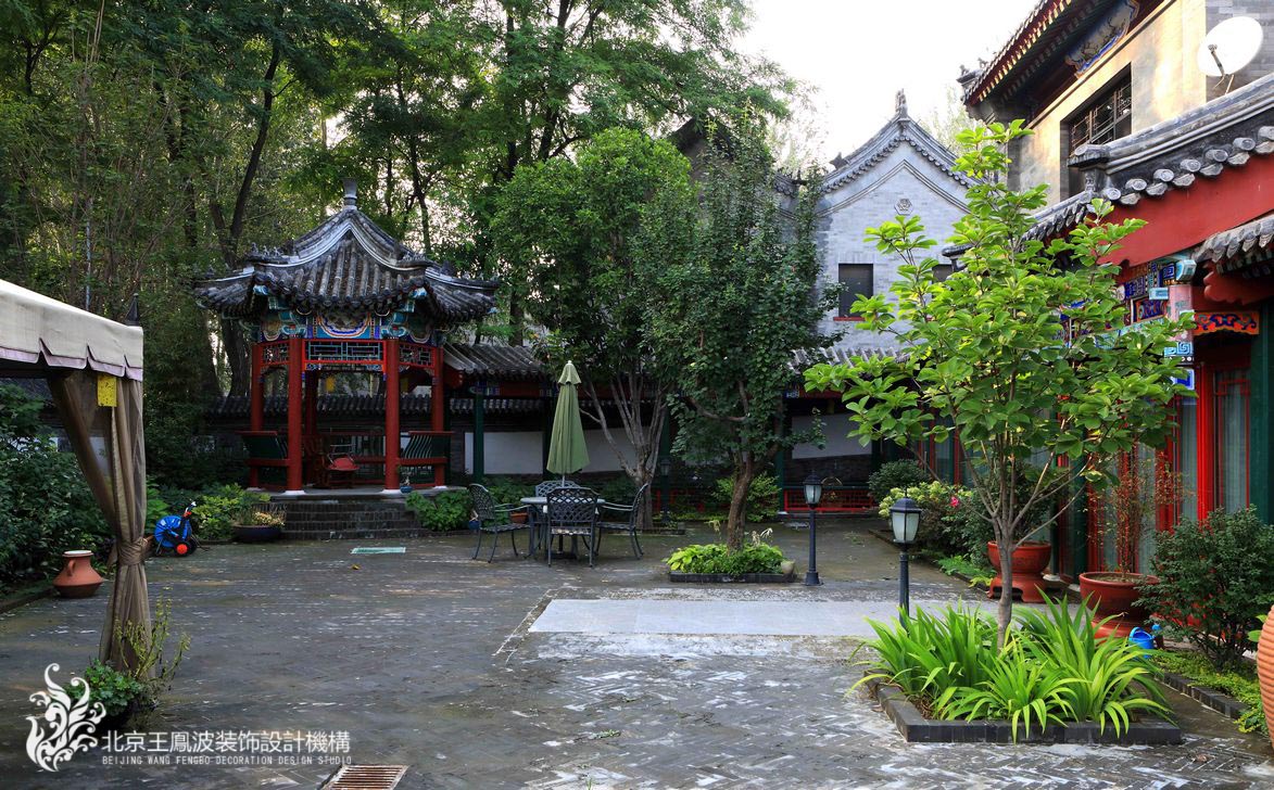 其他图片来自王凤波设计机构在中式别墅设计：晴翠园的分享
