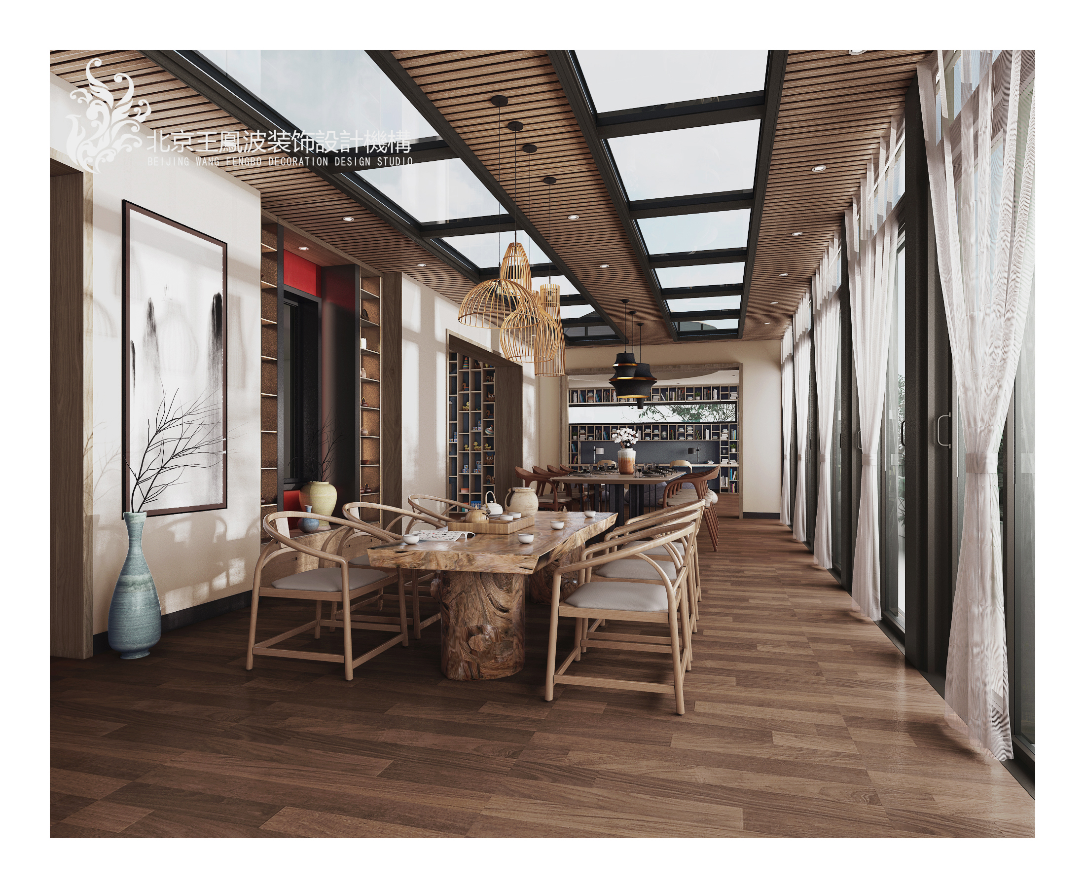 客厅图片来自王凤波设计机构在欧洲小镇别墅设计的分享