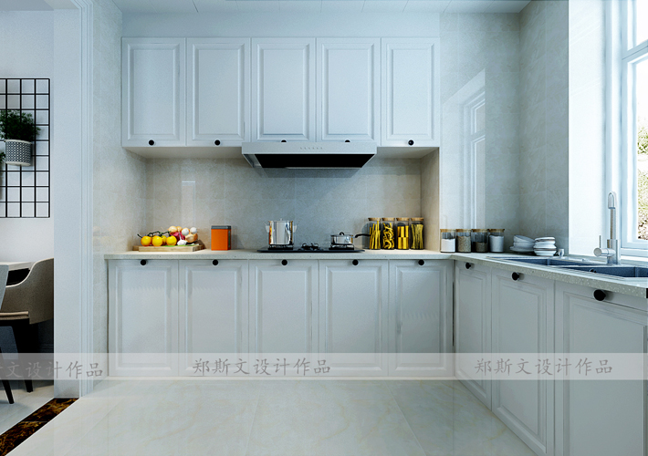 厨房图片来自沈阳百家装饰小姜在百家装饰中铁香湖120平现代风格的分享