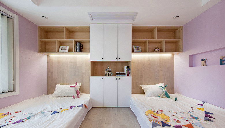 儿童房图片来自家装大管家在美不胜收 109平现代简约舒适3居的分享